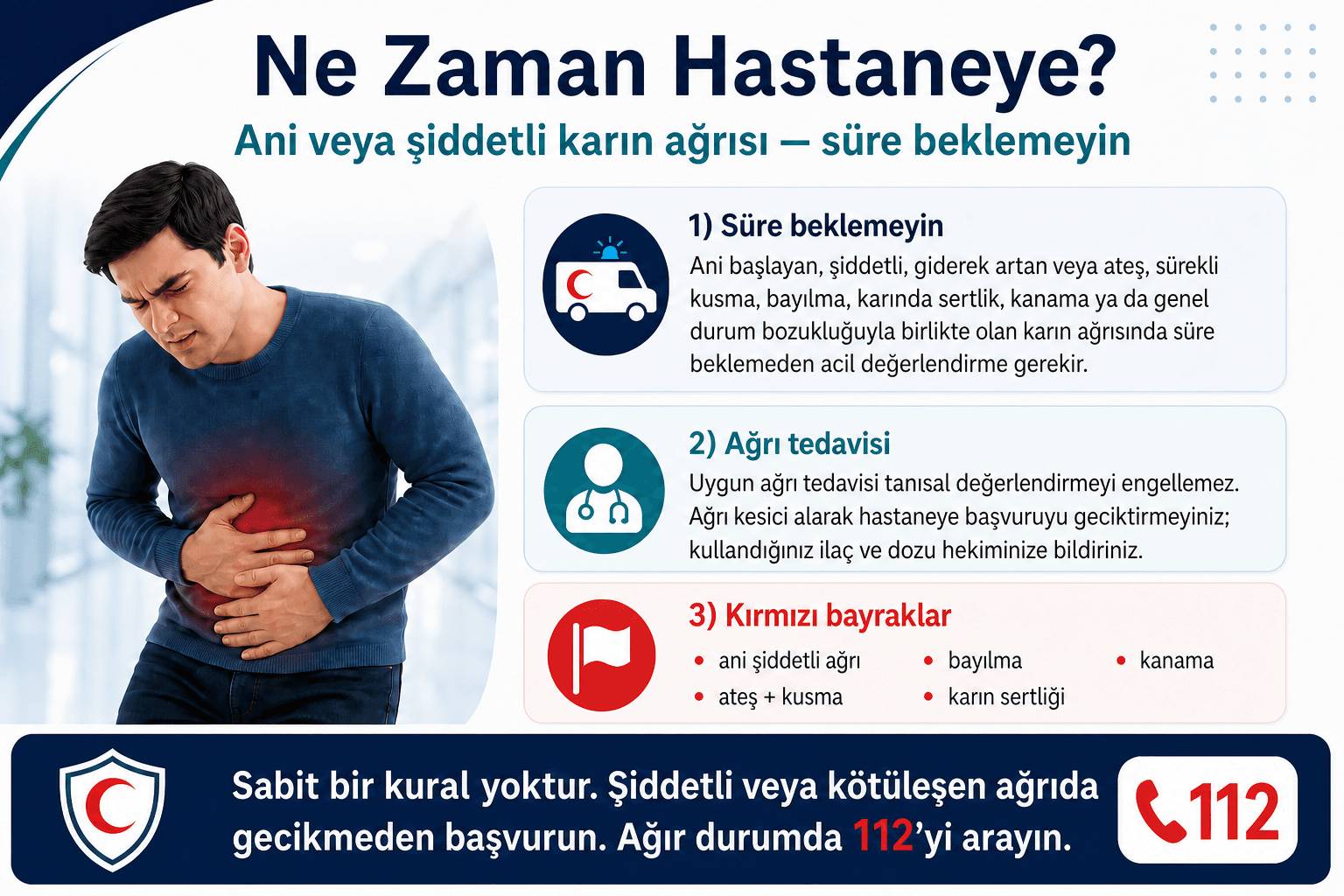 Ne zaman hastaneye?