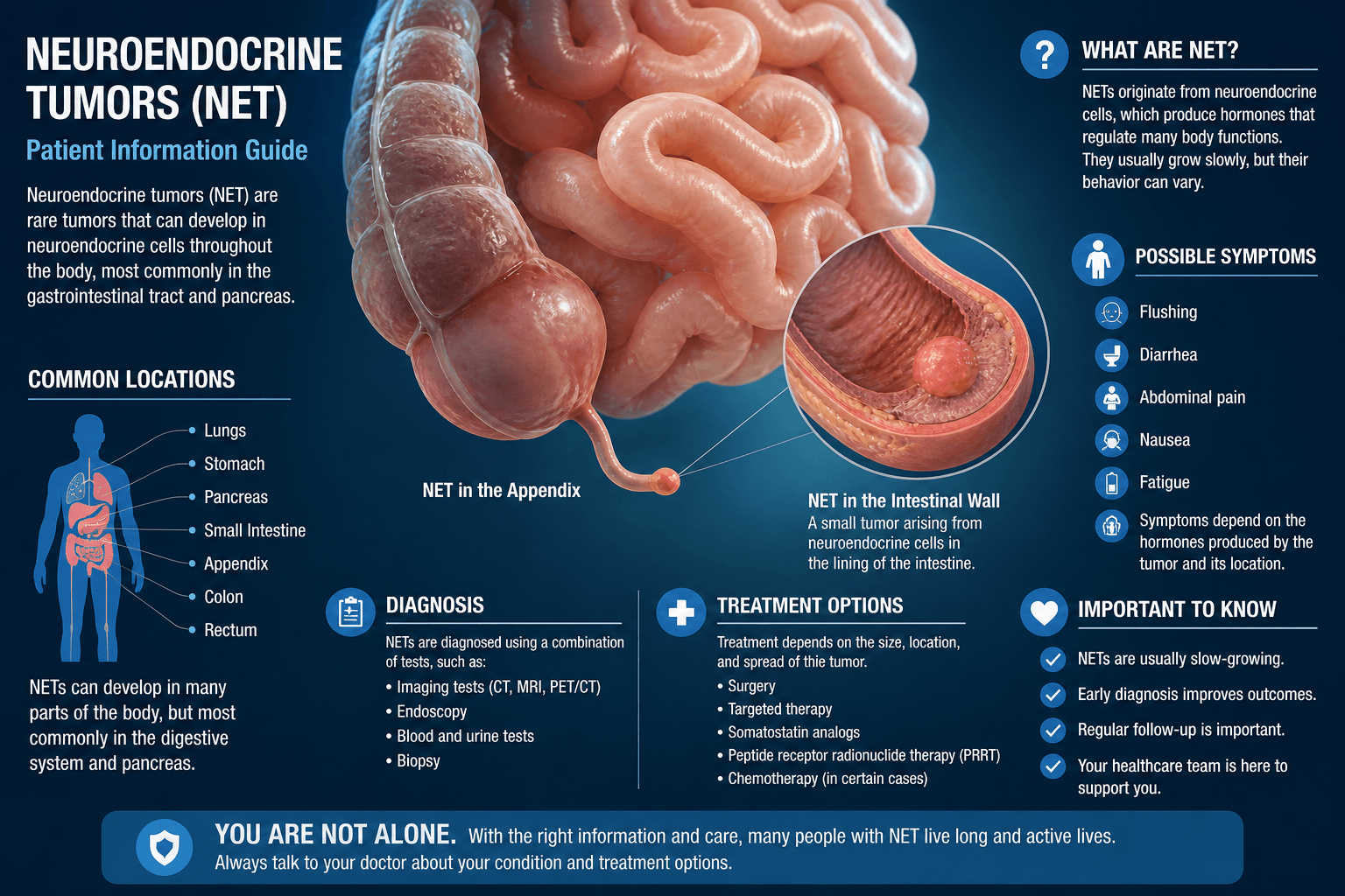 Neuroendocrine tumors — educational figure