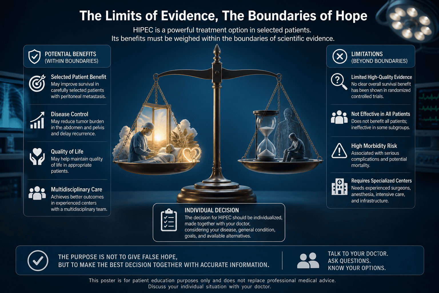 Limits of CRS/HIPEC — educational figure