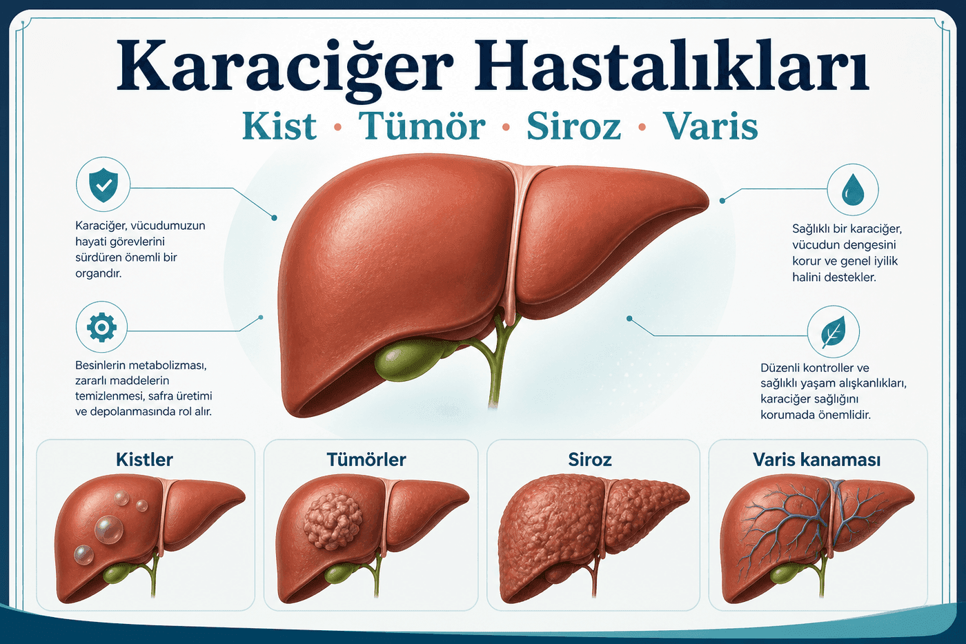 Karaciğer hastalıkları görseli