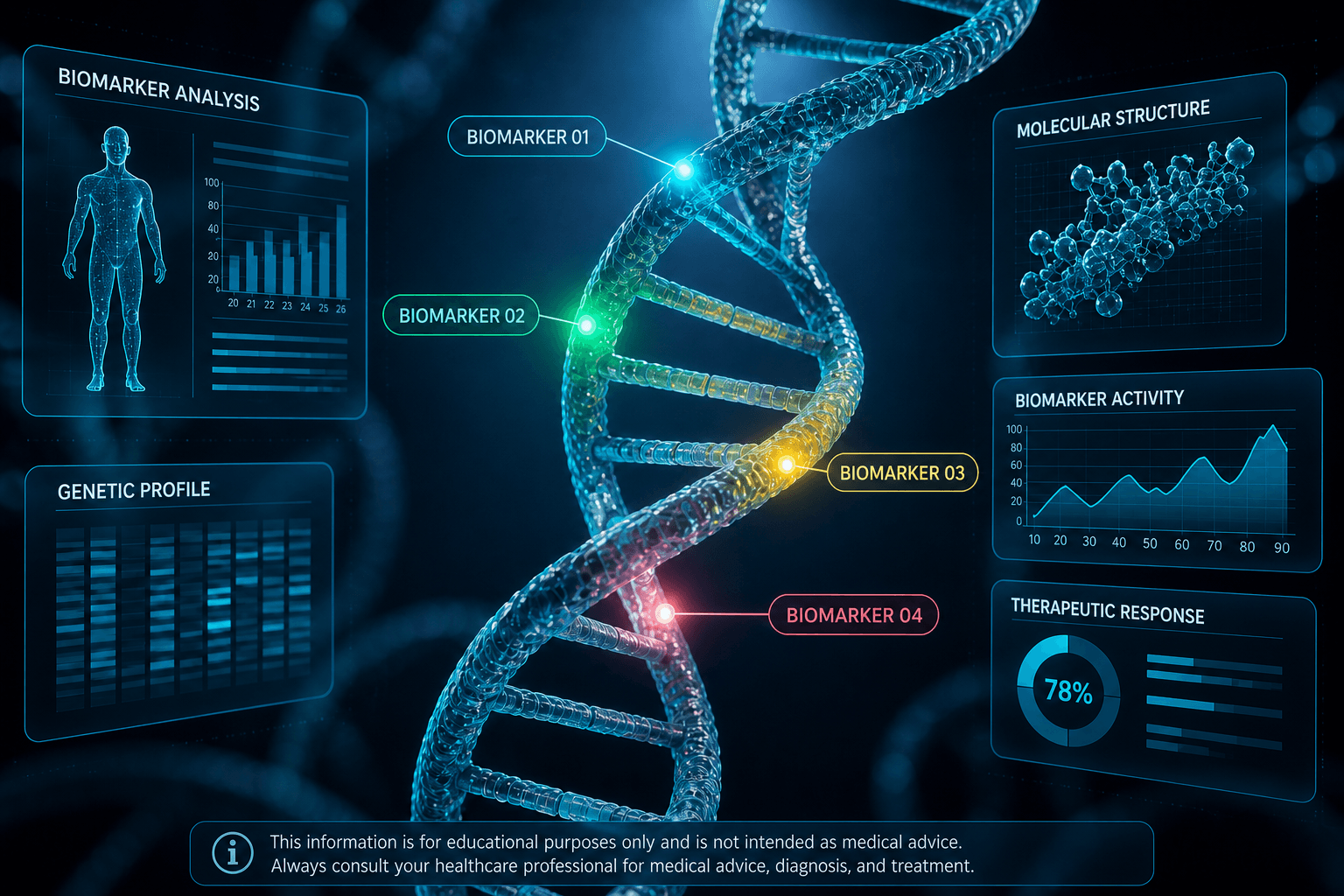 Molecular testing overview — educational figure