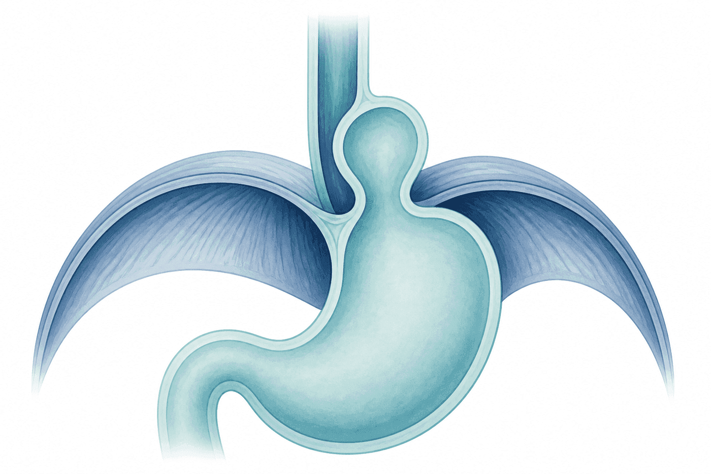 Mide fıtığı (hiatal) bilgilendirme görseli