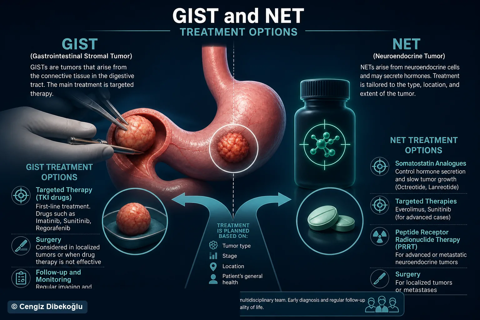 3D diagram: Treatment — gist & net treatment