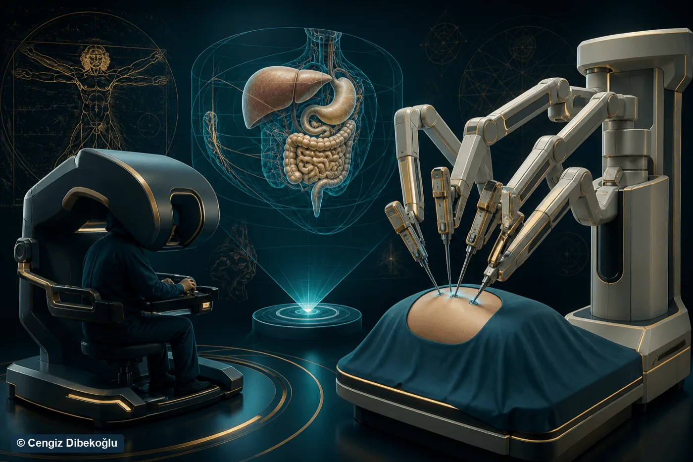 Robotik sistem kavramı 3D