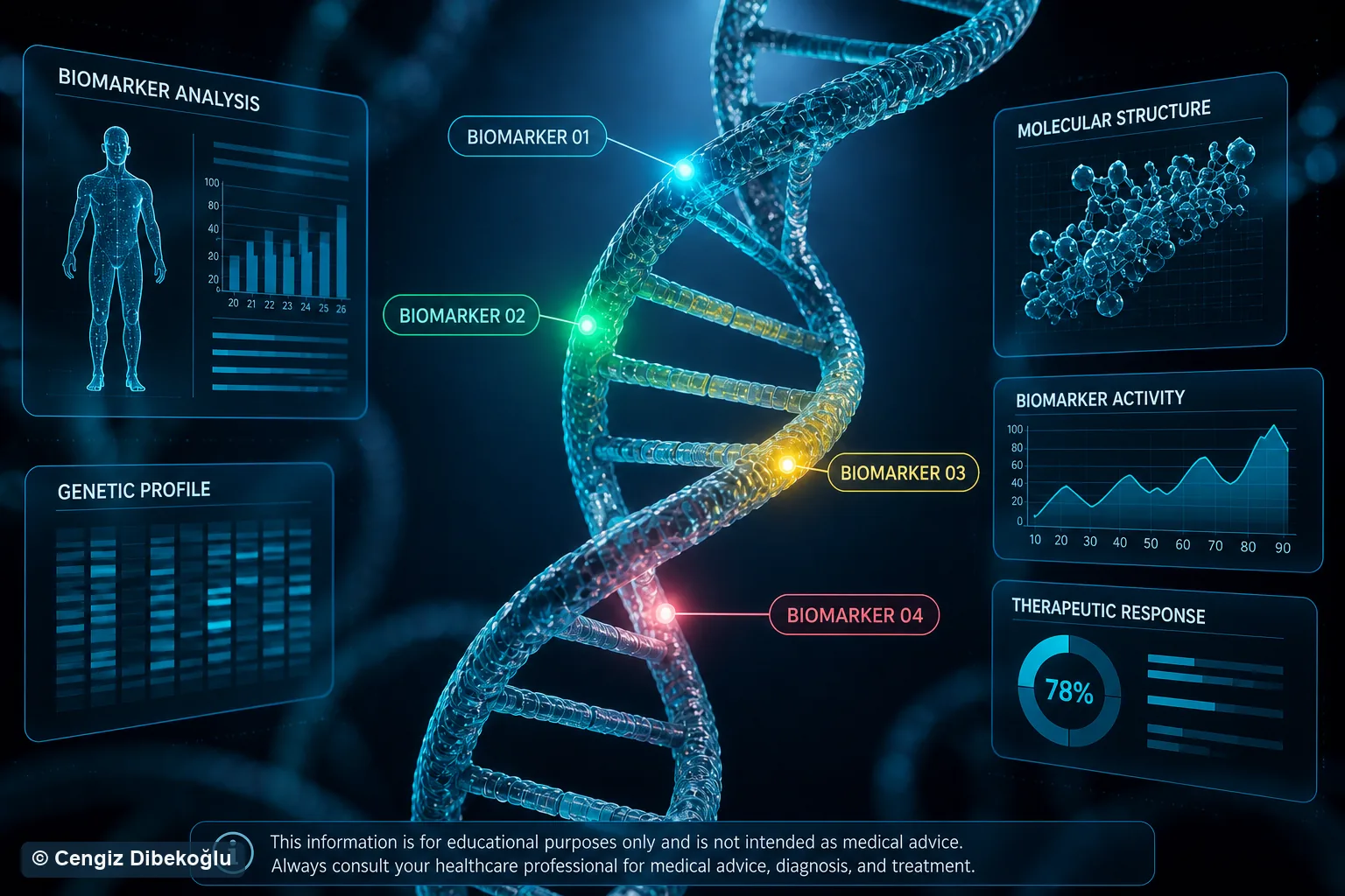 3D diagram: Overview — molecular testing overview